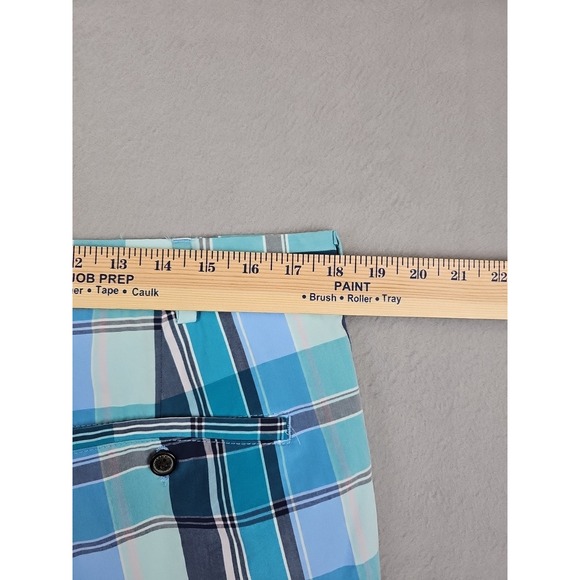 Brooks‎ Brothers Golf Shorts Plaid Performance Stretch Flat Front Men's Size 36 - Picture 7 of 7